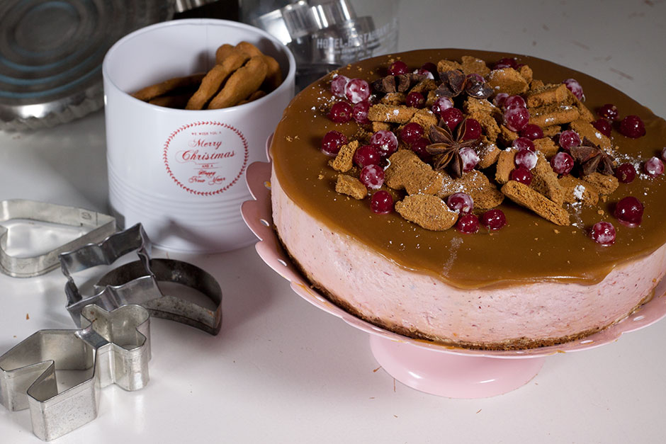 puolukka-kinuskikakku