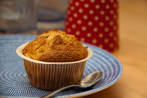 Helpot omena-päärynämuffinssit