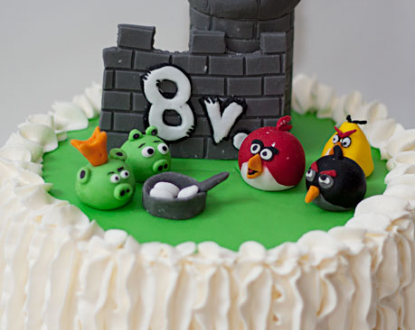 Angry Birds kakku
