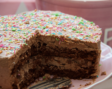 Toblerone-suklaakakku