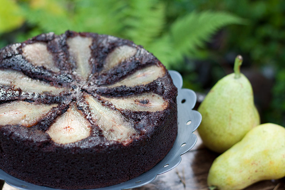 Suklaa-päärynäkeikaus