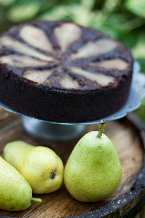 Suklaa-päärynäkeikaus