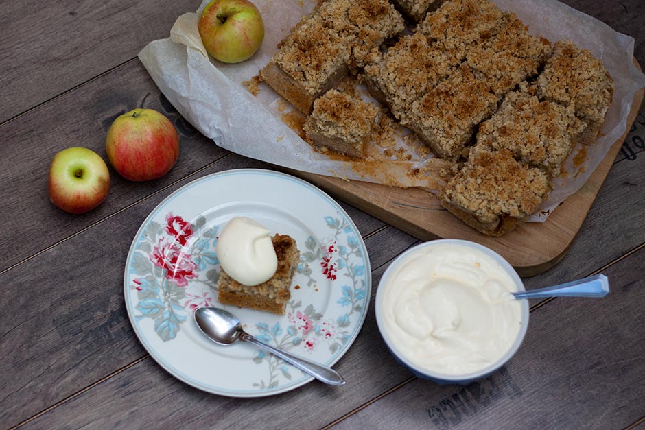 Omenan mäskipiirakka