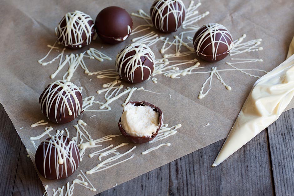 Täytetyt pääsiäismunat