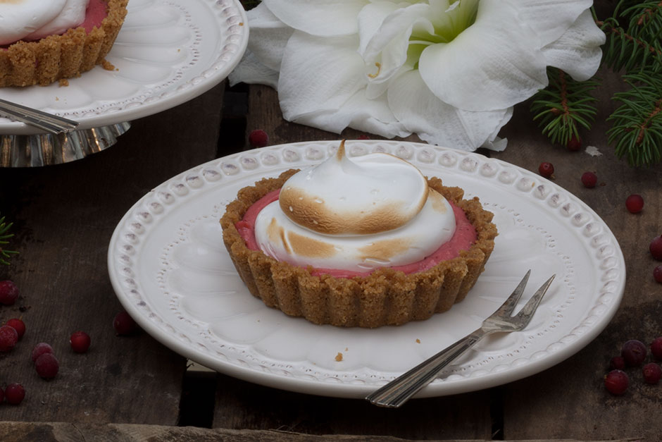 Puolukka-marenkitartaletit