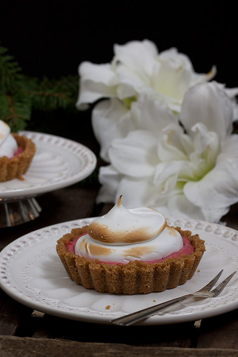 Puolukka-marenkitartaletit