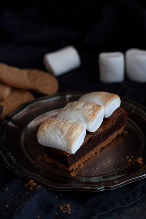 S’mores -brownie