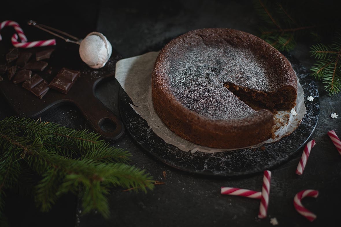 Piparinmakuinen mutakakku