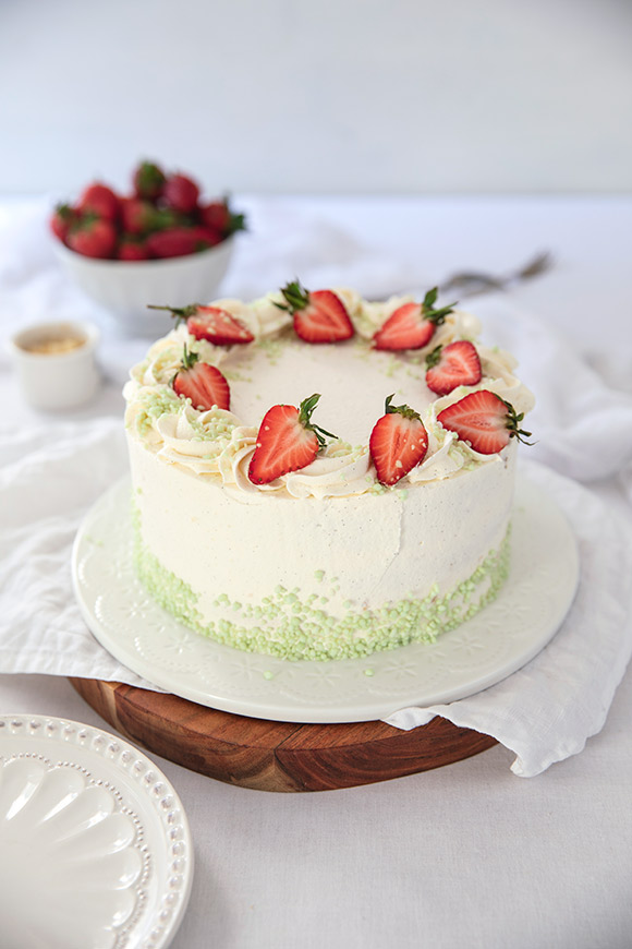 Kesän viimeinen mansikkakakku