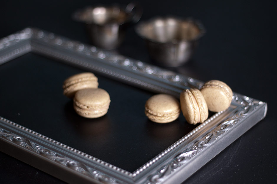 Glögi macarons