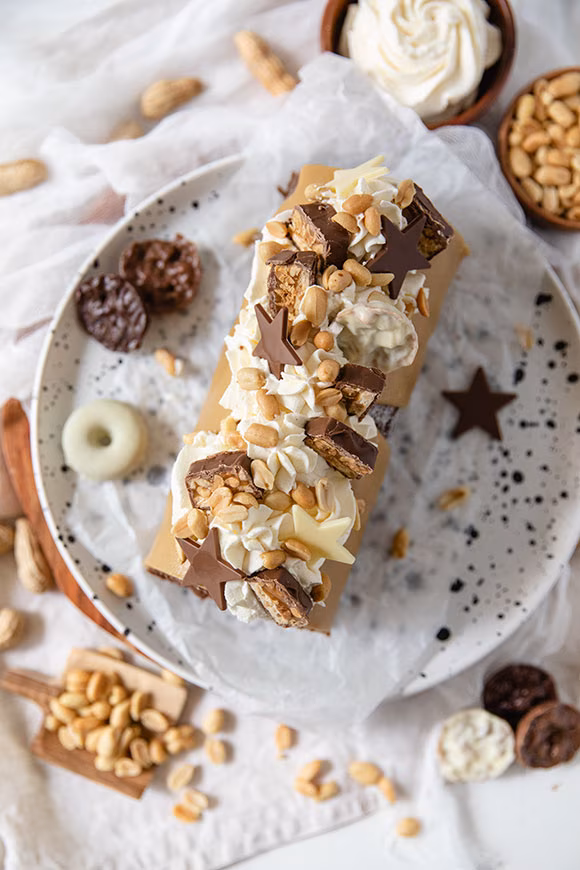 Snickers-kääretorttu