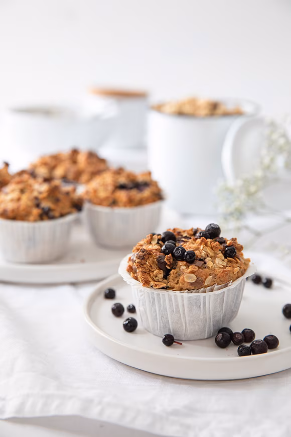 mustikka-suklaamuffinit