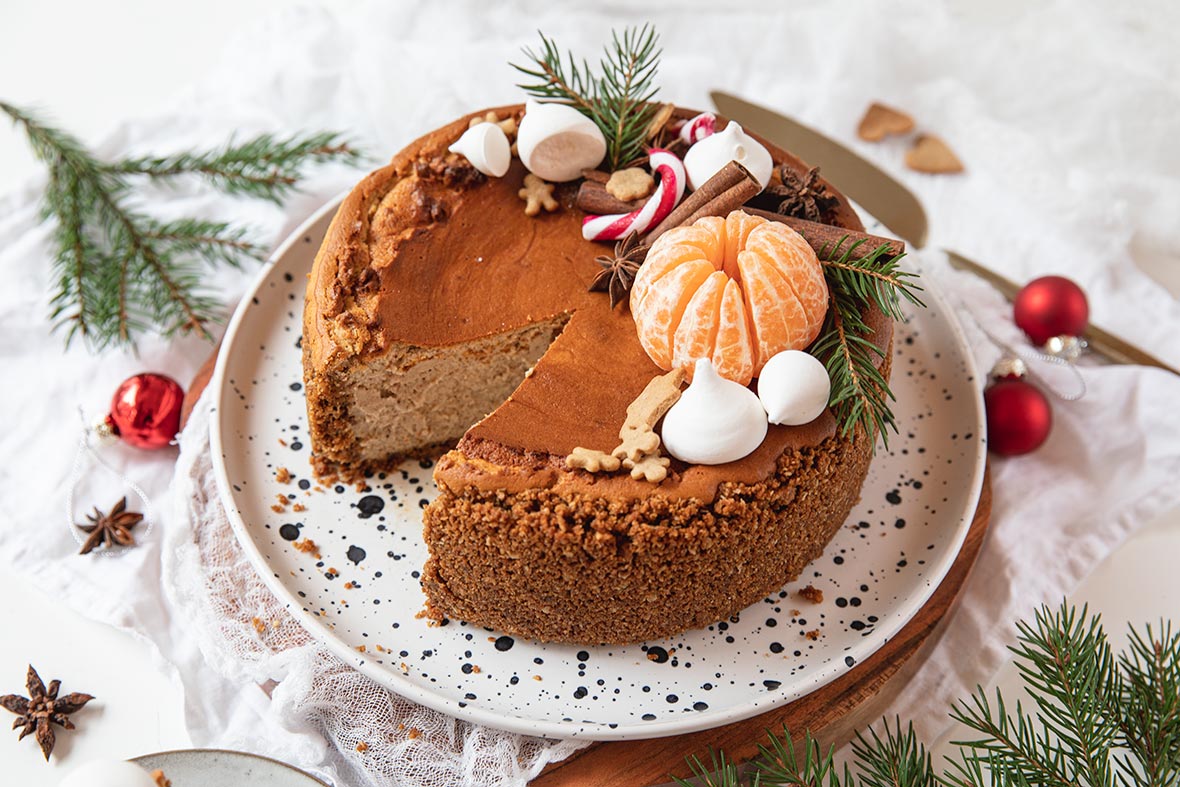 Neilikka-klementiinijuustokakku