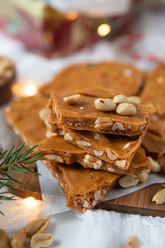 Peanut brittle