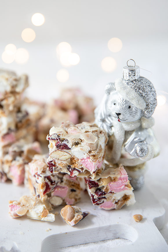 Jouluinen rocky road