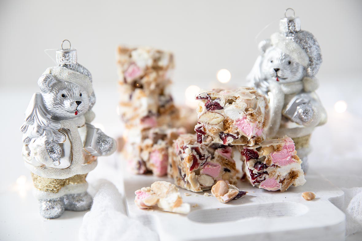 Jouluinen rocky road