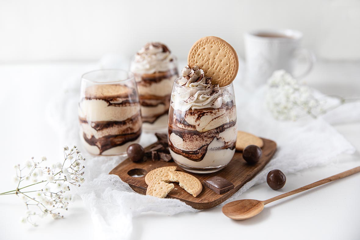 Tiramisu Marie-kekseistä
