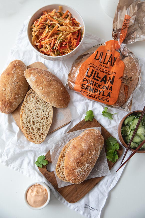 Aasialaiset smash burgerit