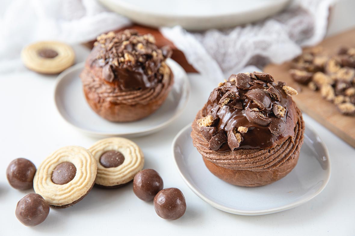 Nougat-laskiaispullat