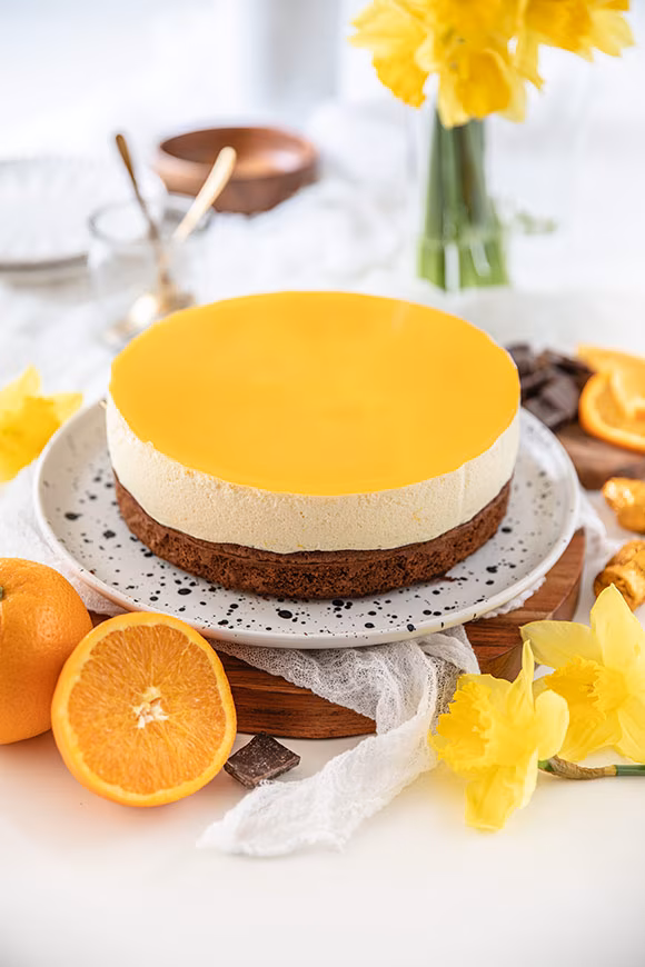 appelsiini-suklaajuustokakku