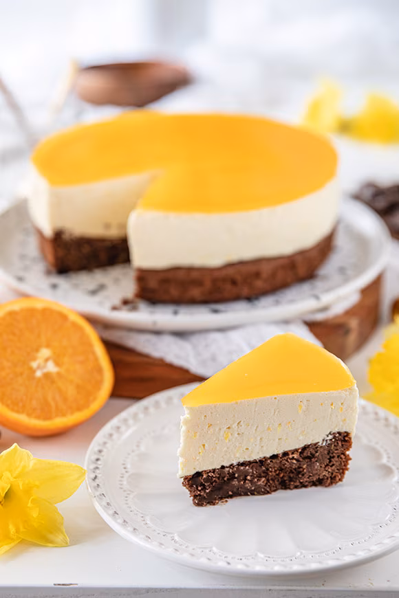 appelsiini-suklaajuustokakku