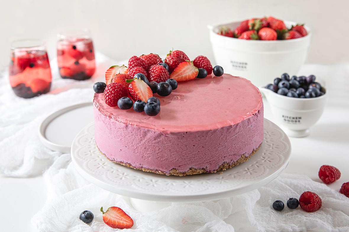 Liisa Kuningatar-kesäjuomakakku