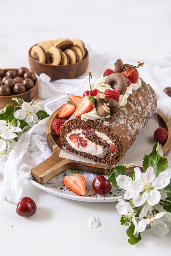 suklaa-marjakääretorttu