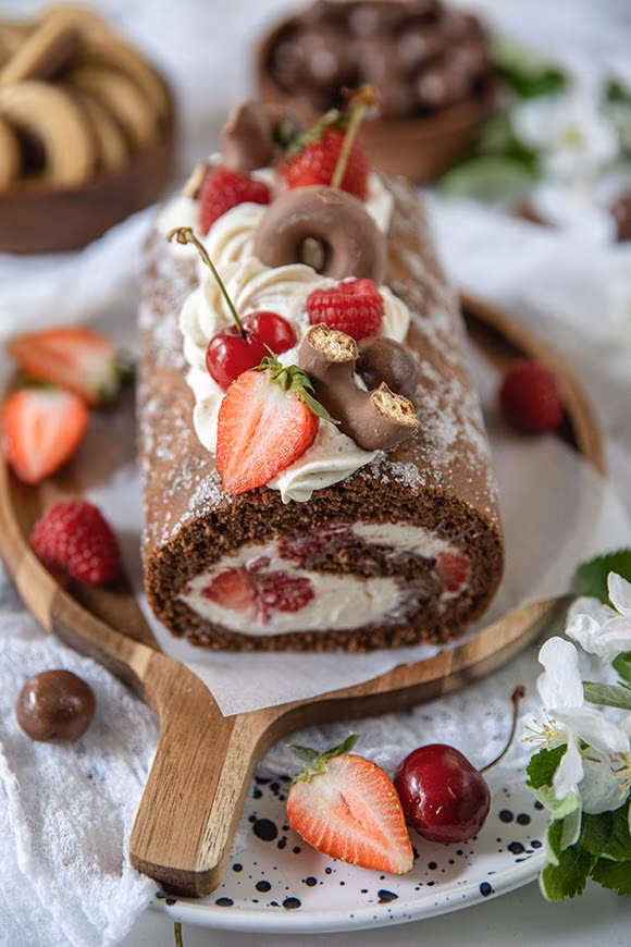 suklaa-marjakääretorttu