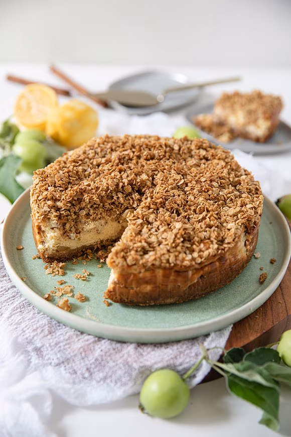 Omenahyvejuustokakku