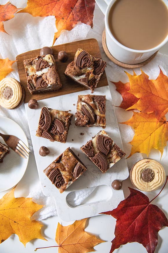 cookies and cream brownie