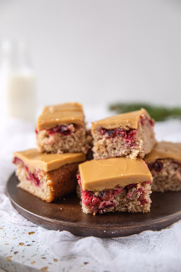 Puolukkapiirakka kinuskilla