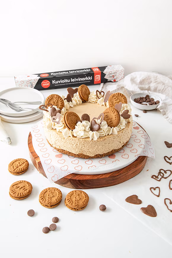 Biscoff-juustokakku
