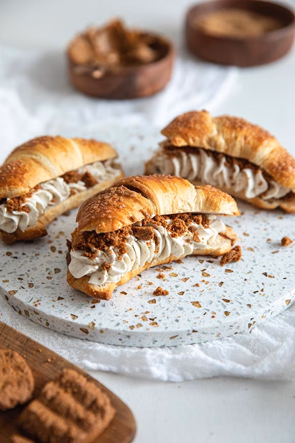 Biscoff-croissant
