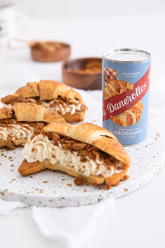 Biscoff-croissant
