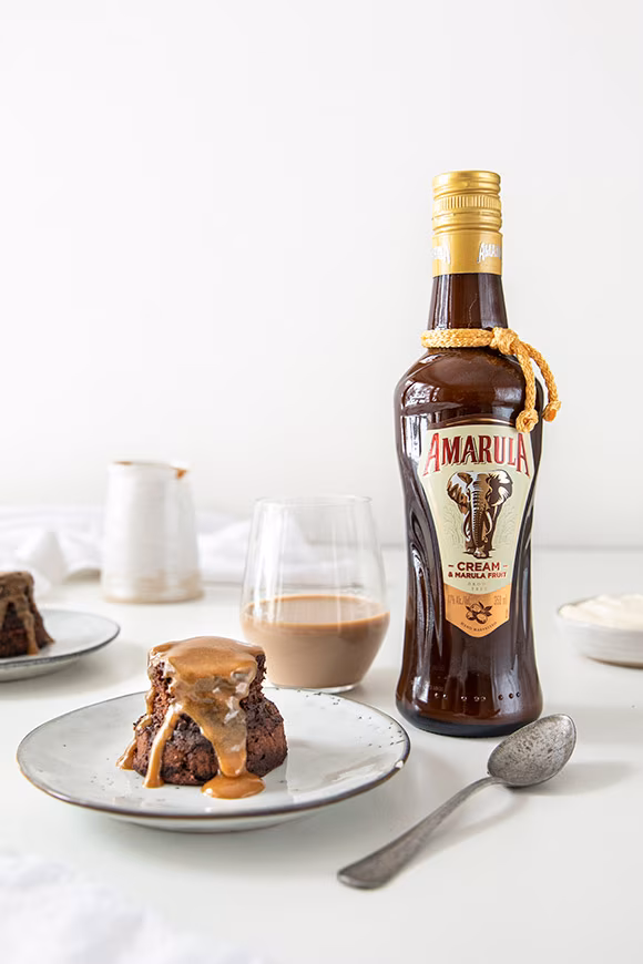 suklaafondant Amarula-kinuskilla