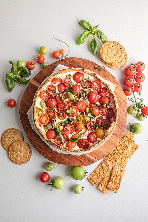 suolainen juustokakku