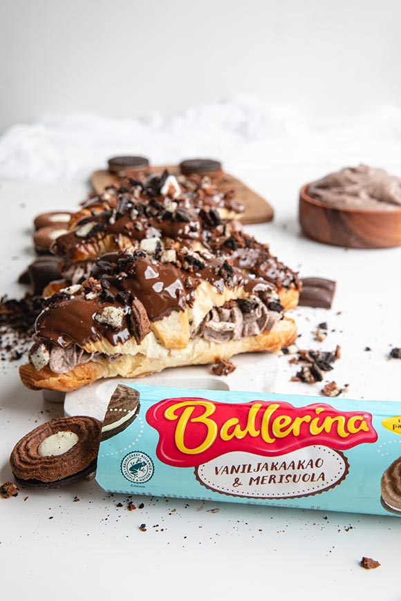 Ballerina vaniljakaakao ja merisuola
