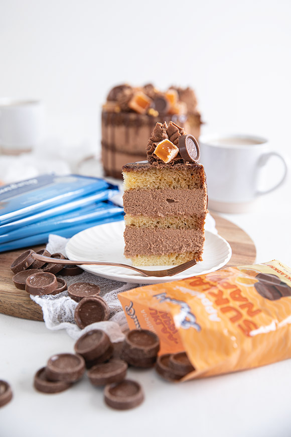 appelsiini-suklaakakkupala