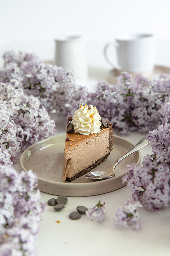 air fryer-juustokakku