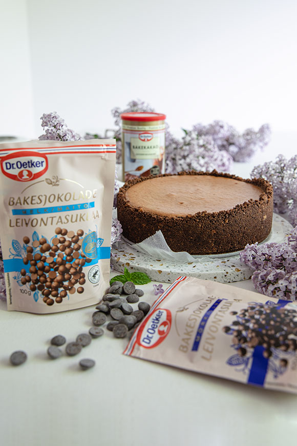 minttu-suklaajuustokakku