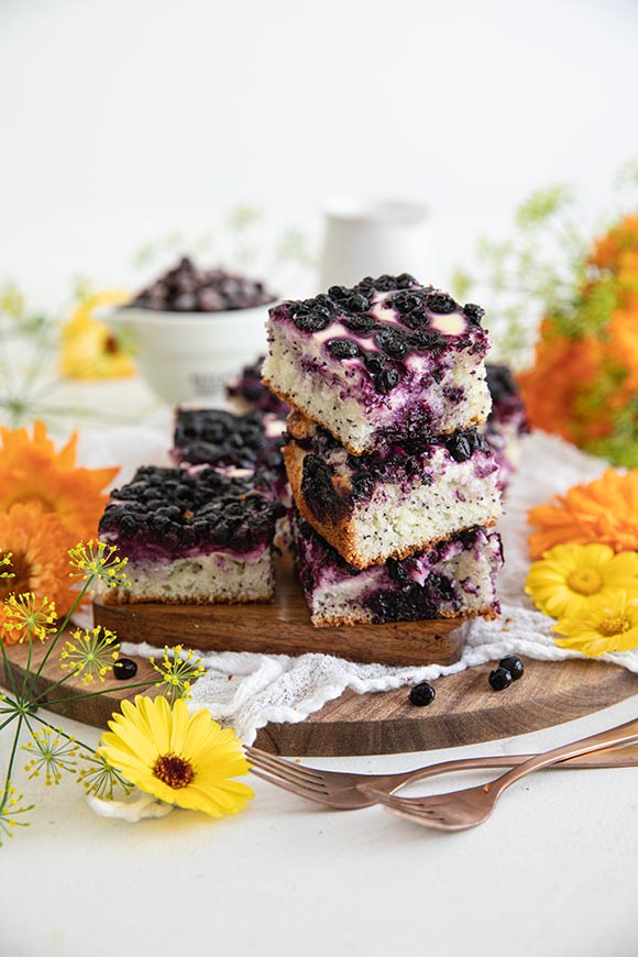 mustikka-sitruunapiirakka