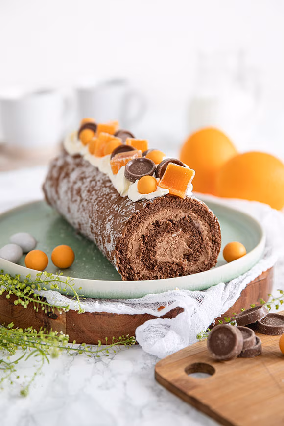 appelsiini-suklaakääretorttu