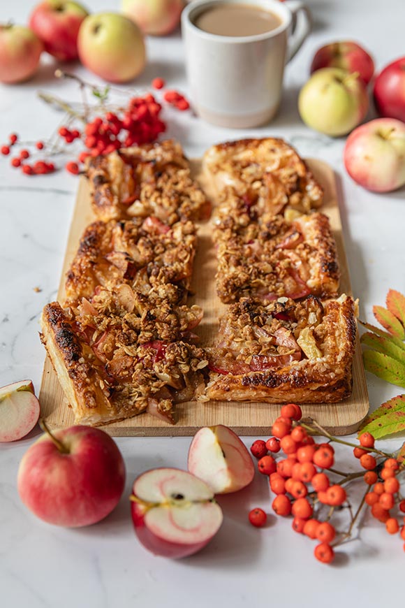 Lehtevä omenapiirakka