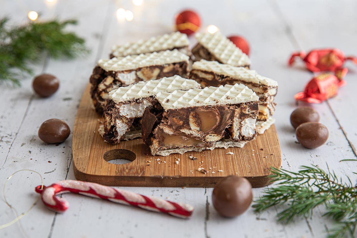 Rocky road vohvelit
