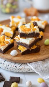 Browniet ja juustokakut ovat molemmat ihania leivonnaisia ja pitkästä aikaa tuli mieleen yhdistää ne yhdeksi