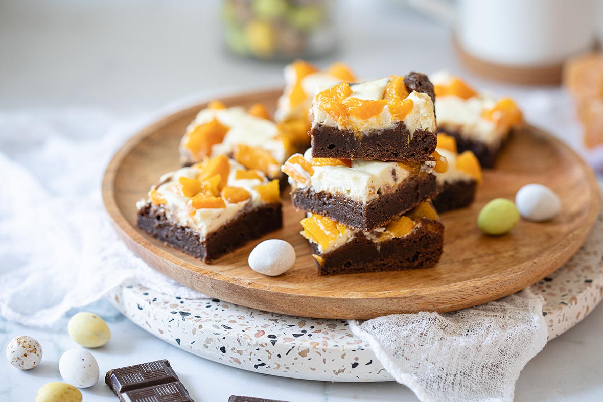 PersikkajuustokakkuBrownie